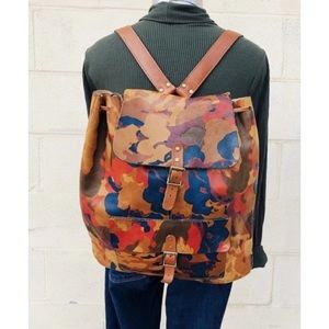 LIMITED EDITION ✨Patricia Nash✨-Genuine Leather Backpack